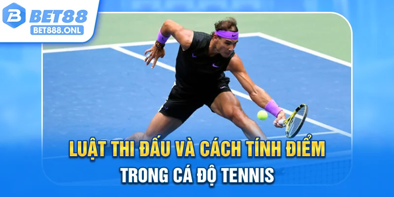 Luật thi đấu và cách tính điểm trong cá độ tennis