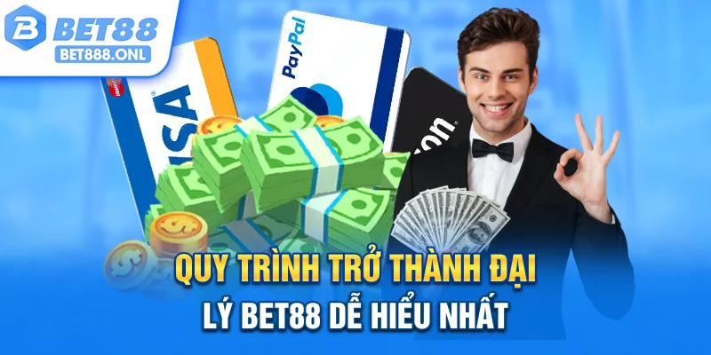Quy trình trở thành đại lý Bet88 dễ hiểu nhất